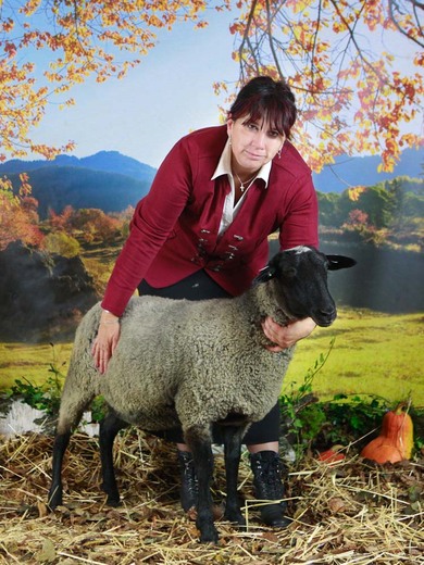 Paradise Maja, 3th place National Junior Ewe Romanov Sheep 2019